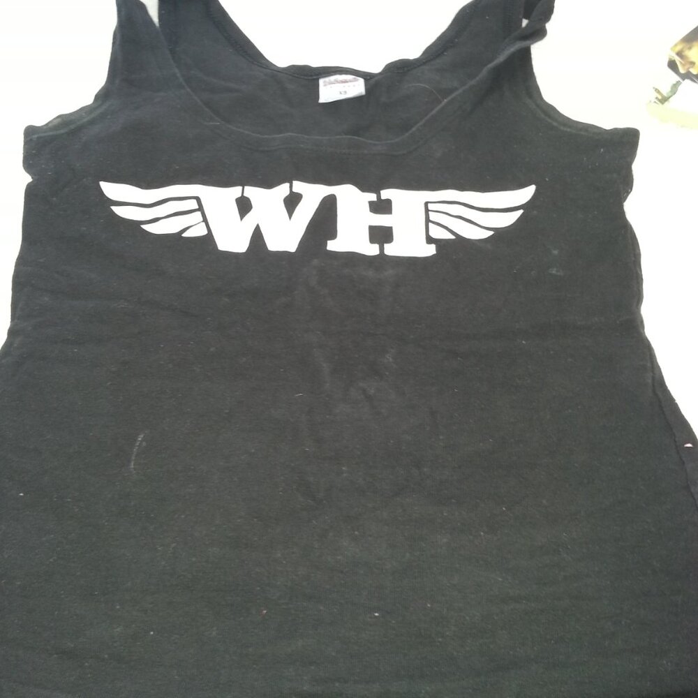 WingHouse Waitress Black Crop Top Uniform TOP